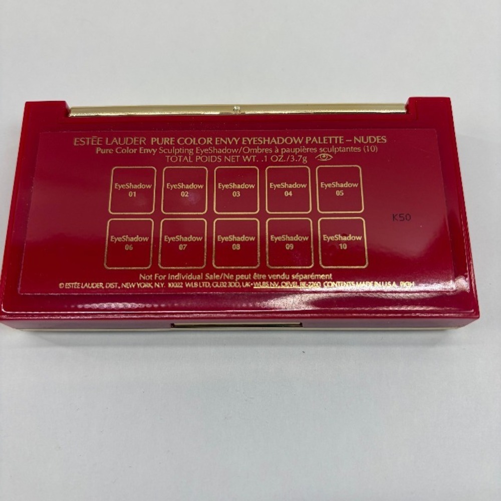 Estee Lauder Pure Color Envy Eyeshadow Palette Glam Sculpting Eyeshadow 10 Shade - Picture 2 of 4